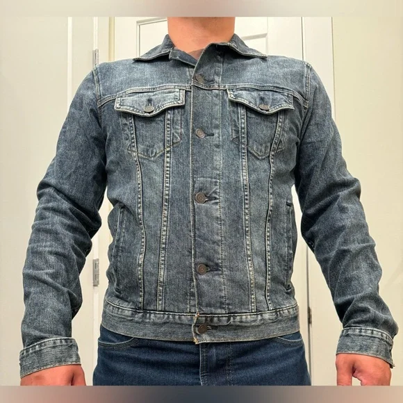 Lucky Brand Jean Jacket - Blue (Medium) - Picture 5 of 15